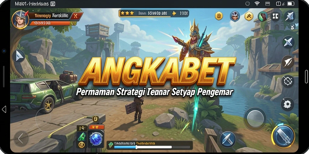 Tangkapan layar utama ANGKABET menampilkan pengalaman gameplay strategi yang mendebarkan.