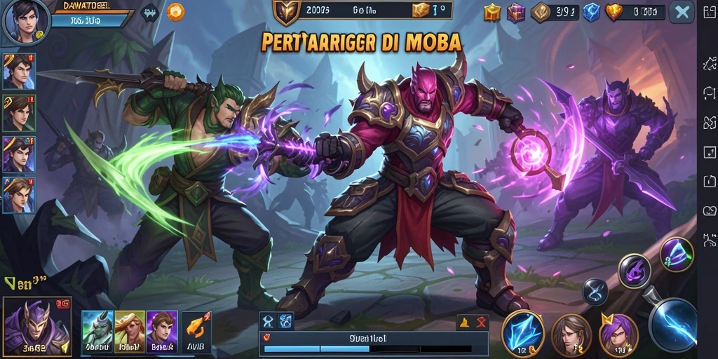 Tampilan menarik gameplay seru di DAWATOGEL