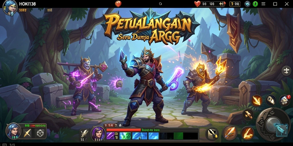 Tampilan aksi seru dari gameplay HOKI138 yang penuh tantangan.