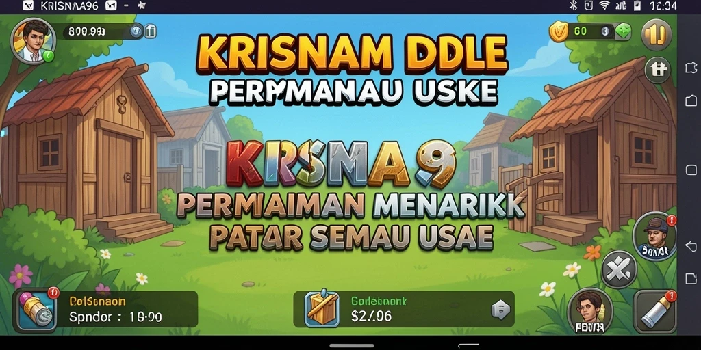 Tangkapan layar gameplay menunjukkan kemajuan yang menarik dalam game Idle.