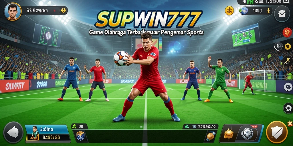 Tampilan gameplay menarik dari game olahraga SUPWIN777.
